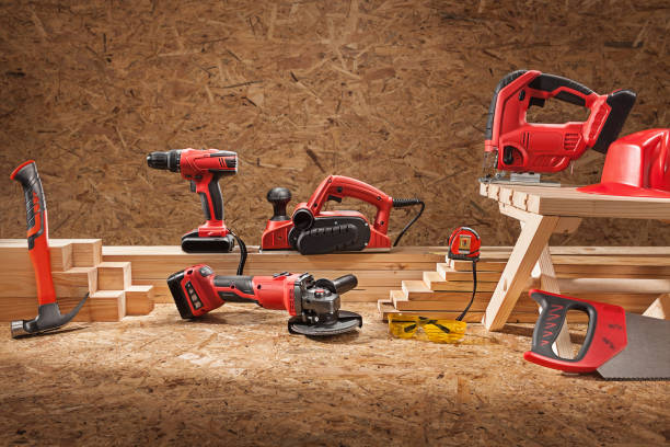 A wide range of power tools